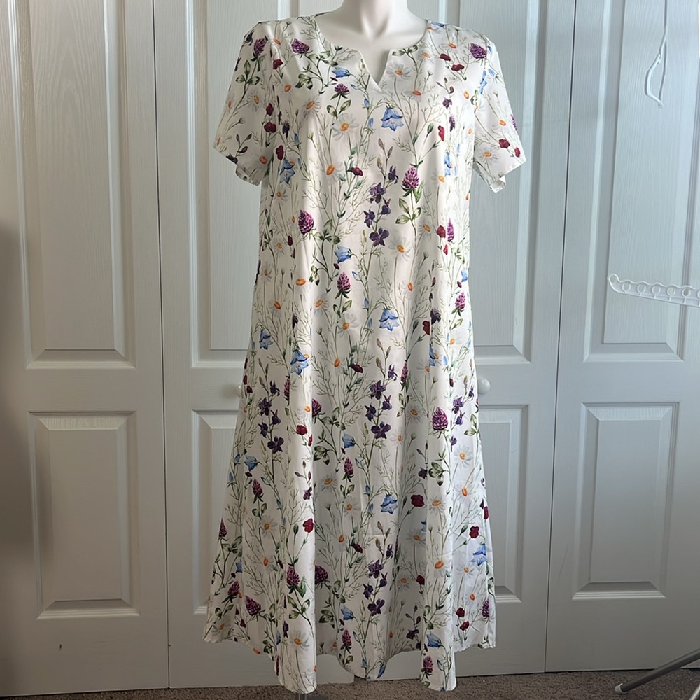 Xxl NoraCora Floral Spring Dress